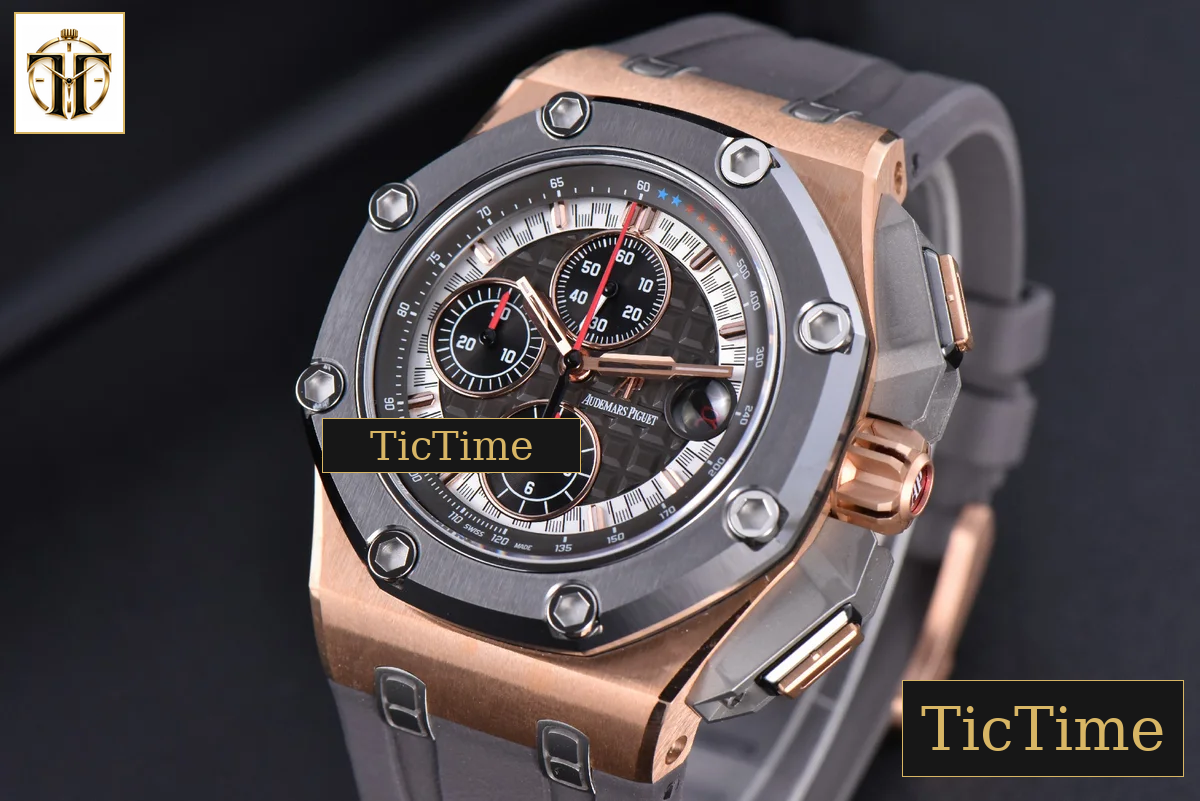 Royal Oak Offshore 44mm JF RG Ceramic Gray Michael Schumacher A3126 — foto 4