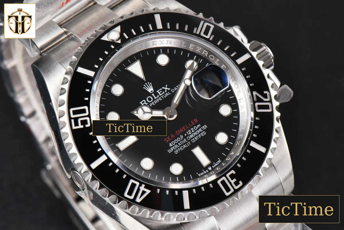 Sea-Dweller Rehaut 126600 43mm CSF Black Dial SS Bracelet VR3235 — foto 13