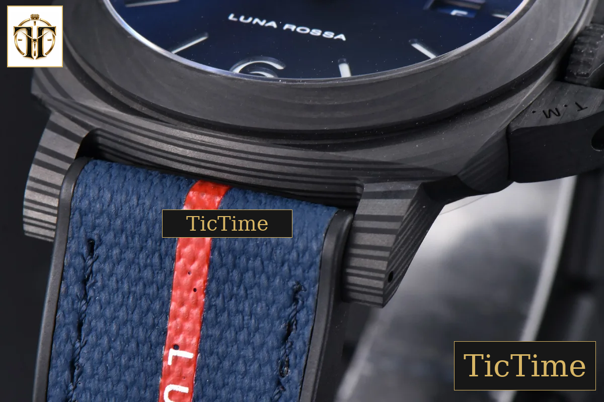 Luna Rossa Carbotech PAM1529 44mm VSF Blue Dial Rubber Strap P.9010 — foto 10