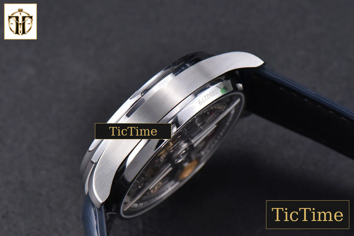 Portuguese PR IW500107 42mm ZF White Dial Blue Marker Blue Leather Strap A51011 — foto 22