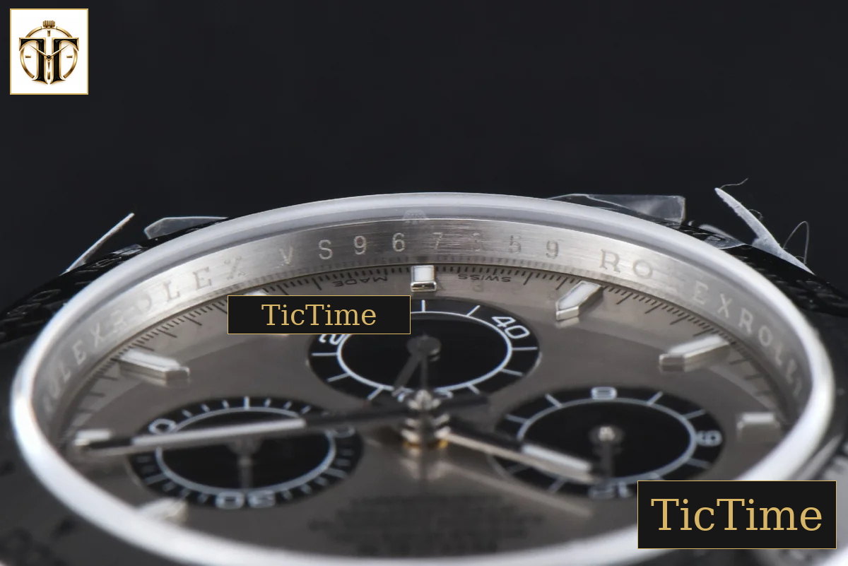 Daytona 904L 126509 40mm BPF SS Grey Dial Black Subdial SS Bracelet SH4131 — foto 15