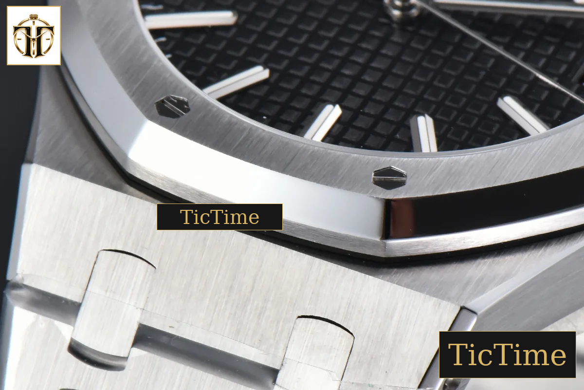 Royal Oak ’50th Anniversary’ 15510 41mm ZF Black Dial SS Bracelet SA4302 — foto 11
