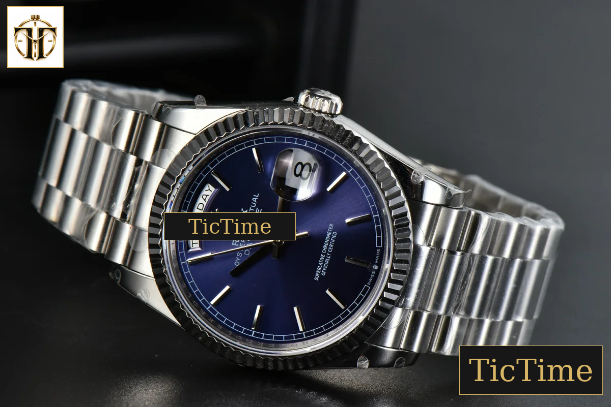DayDate 36mm BPF Blue Dial SS Bracelet A2836 — foto 16