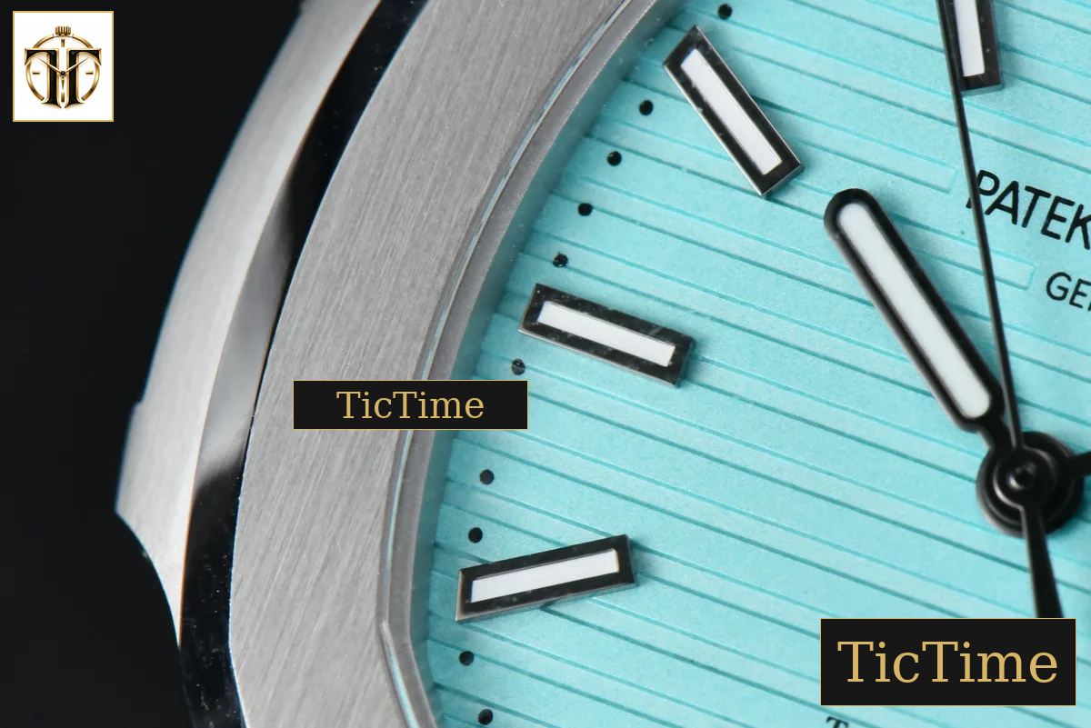 Nautilus 5711 40mm 3KF Tiffany Blue Dial SS Bracelet V3 A324CS — foto 6