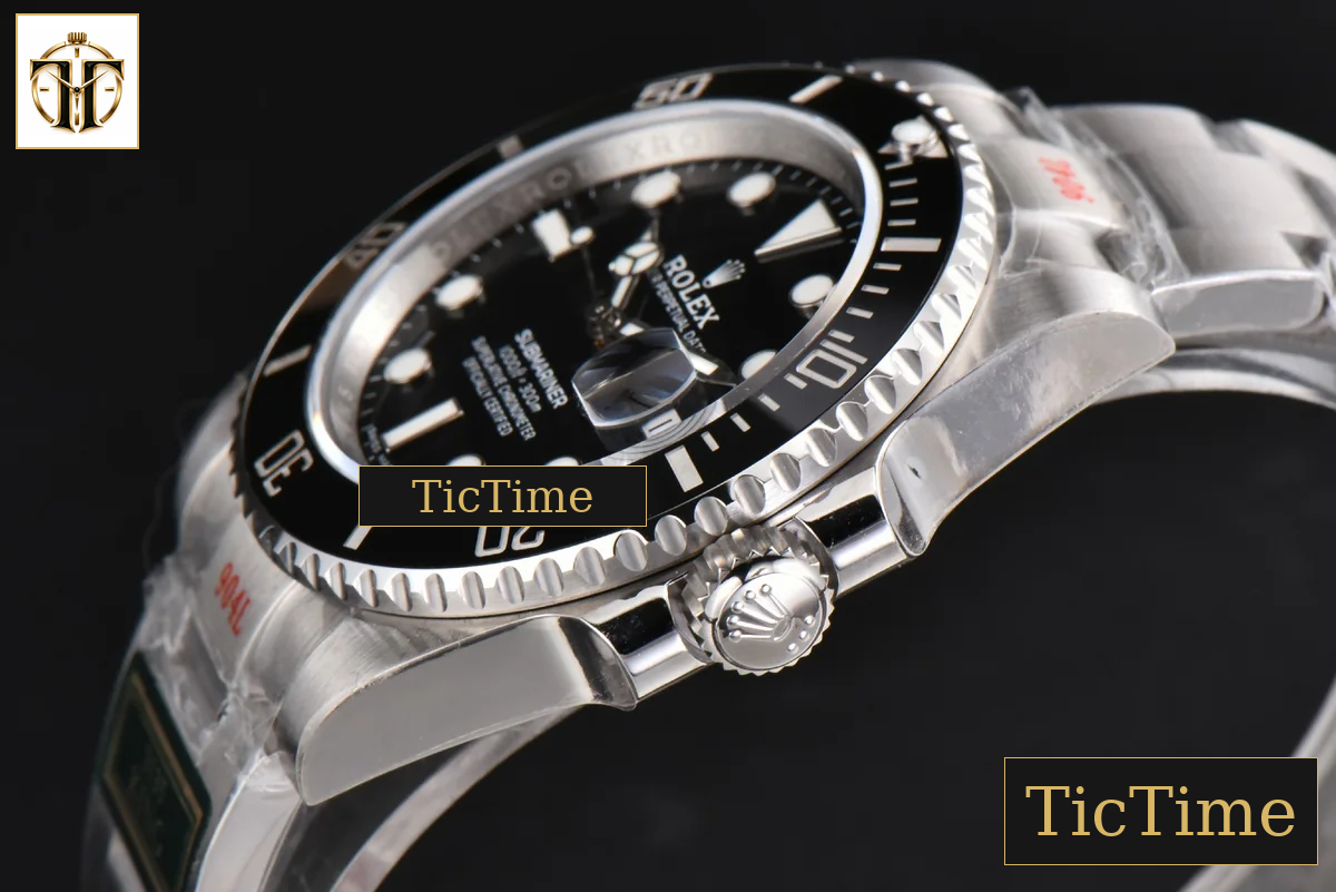 Submariner LN 40m 116610 40.5mm King Factory Black Ceramic Black Dial SS Bracelet VS3135 — foto 11