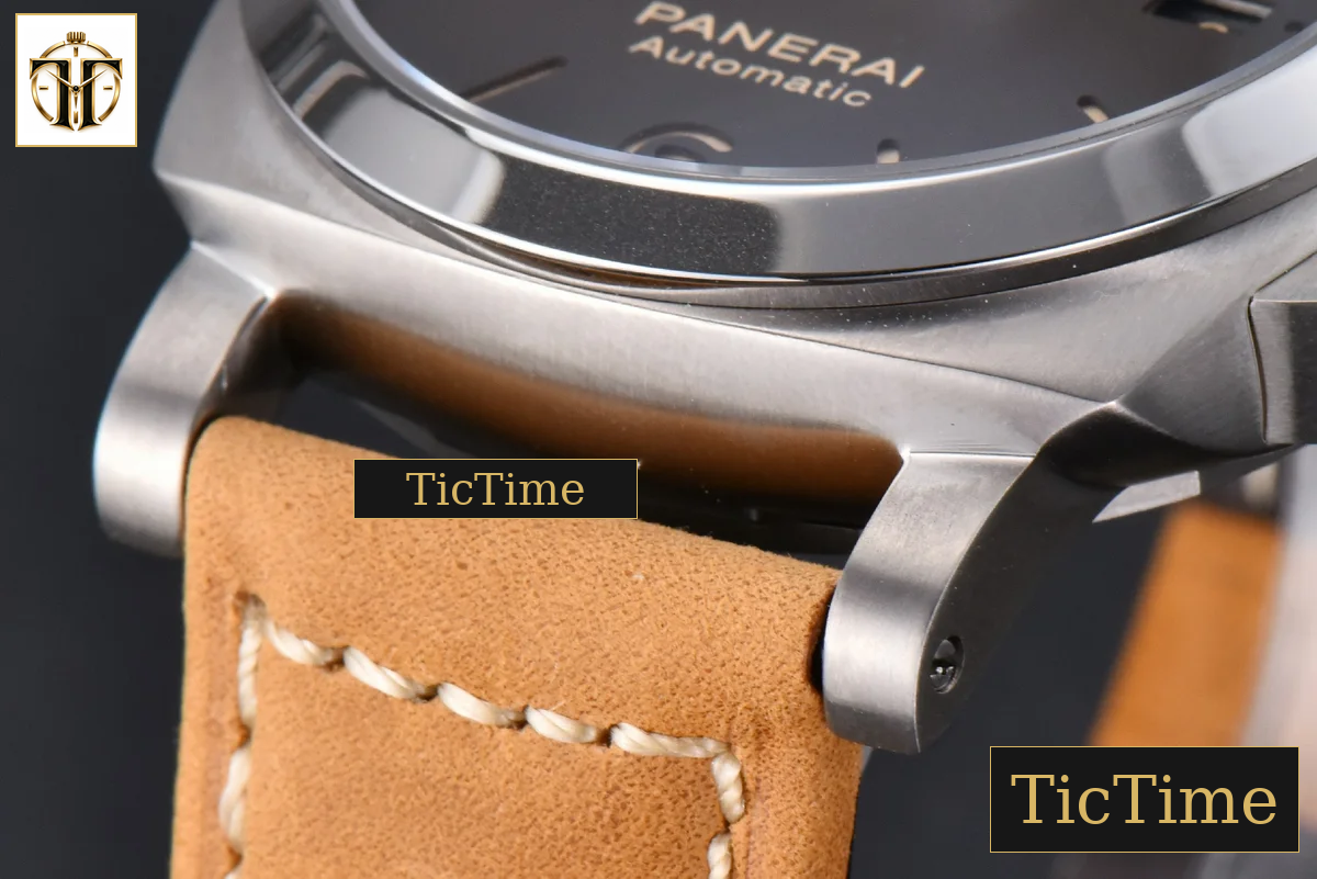 PAM1351 44mm TTF Brown Dial Brown Leather Strap P9001 — foto 11