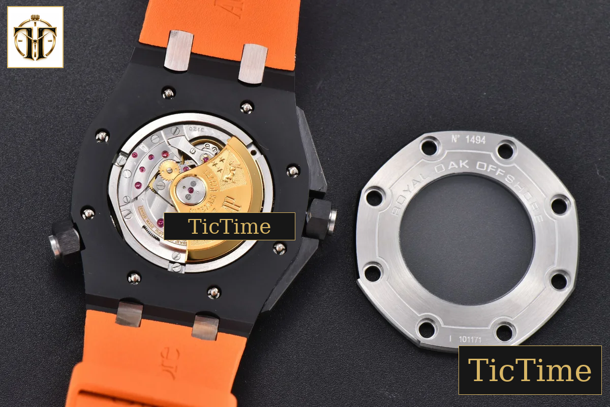 Royal Oak Offshore Diver 42mm IPF Black/Orange Dial Orange Rubber Strap MY9015 — foto 20