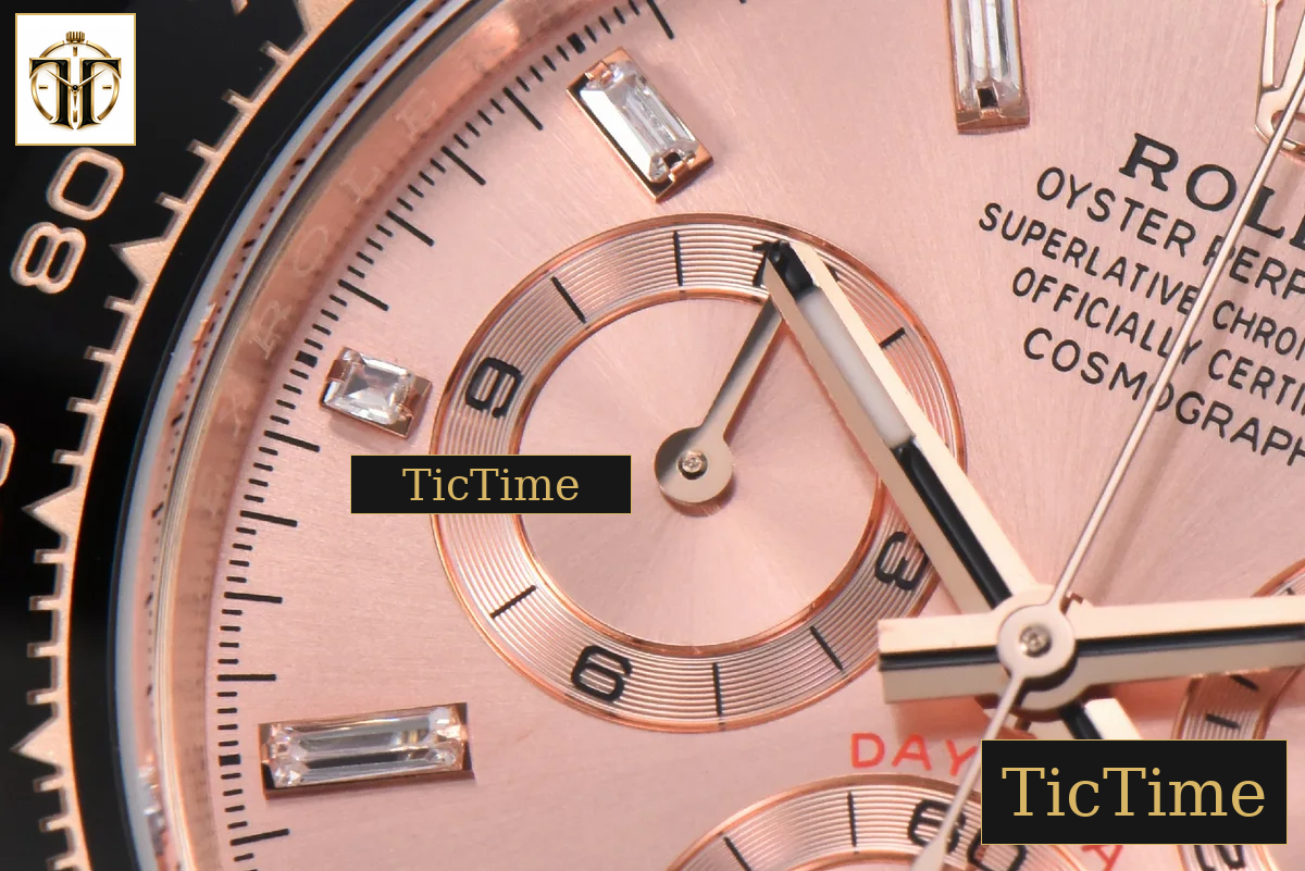 Daytona 116515 BTF RG Ceramic RG Dial RG Subdial Oysterflex Strap SA4130 — foto 6