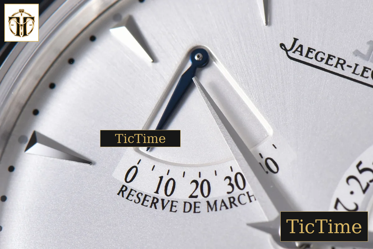 Master Ultra Thin Réserve de Marche 1378420 39mm ZF Silver Dial Black Leather Strap A938 — foto 5