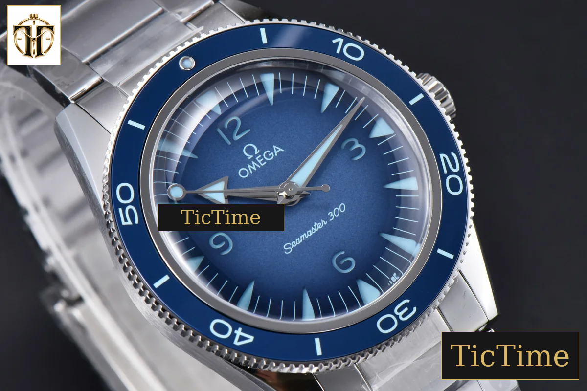 SeaMaster Spectre 007 Summer 41mm VSF Blue Limited Dial SS Bracelet A8400 — foto 12