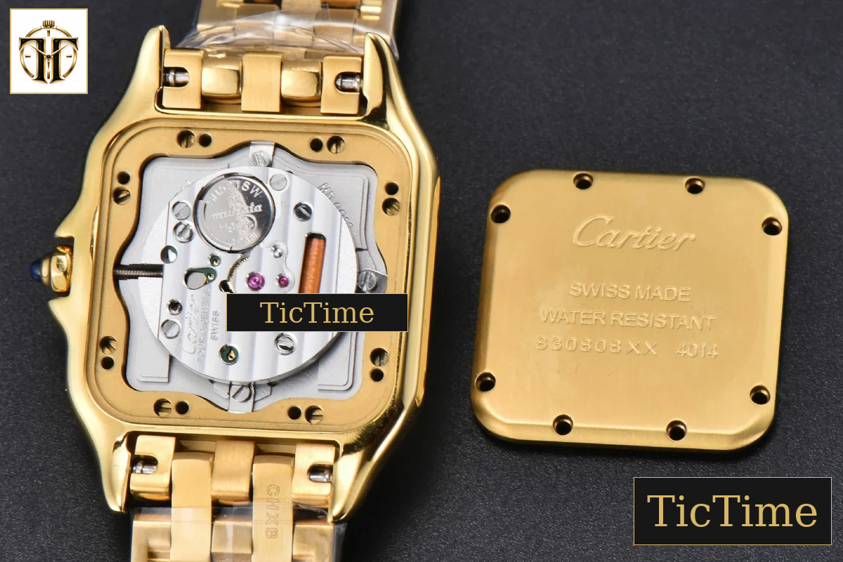 Panthère Secrete Ladies 27mm BVF YG White Dial YG Bracelet Ronda Quartz — foto 18