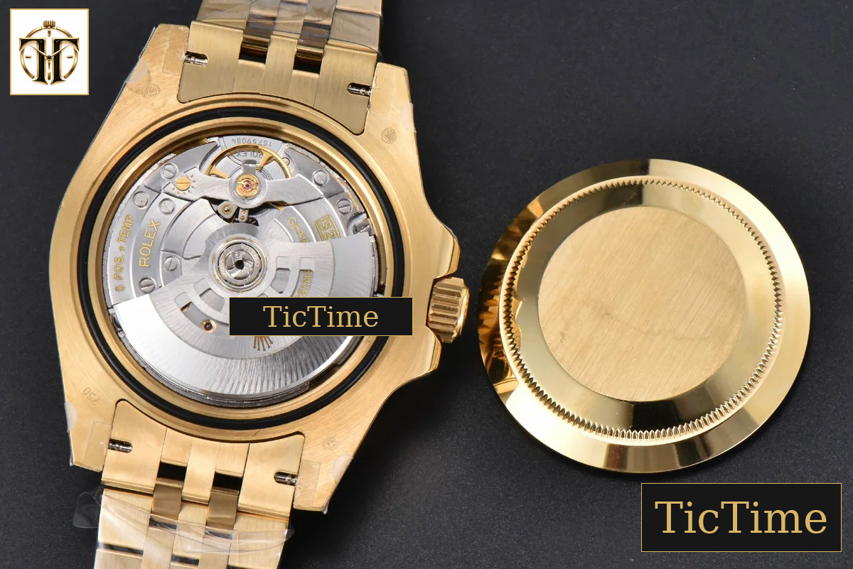 GMT Master II 904L 126718 40mm GMF YG Black Dial YG Jubilee Bracelet SH3285 — foto 21