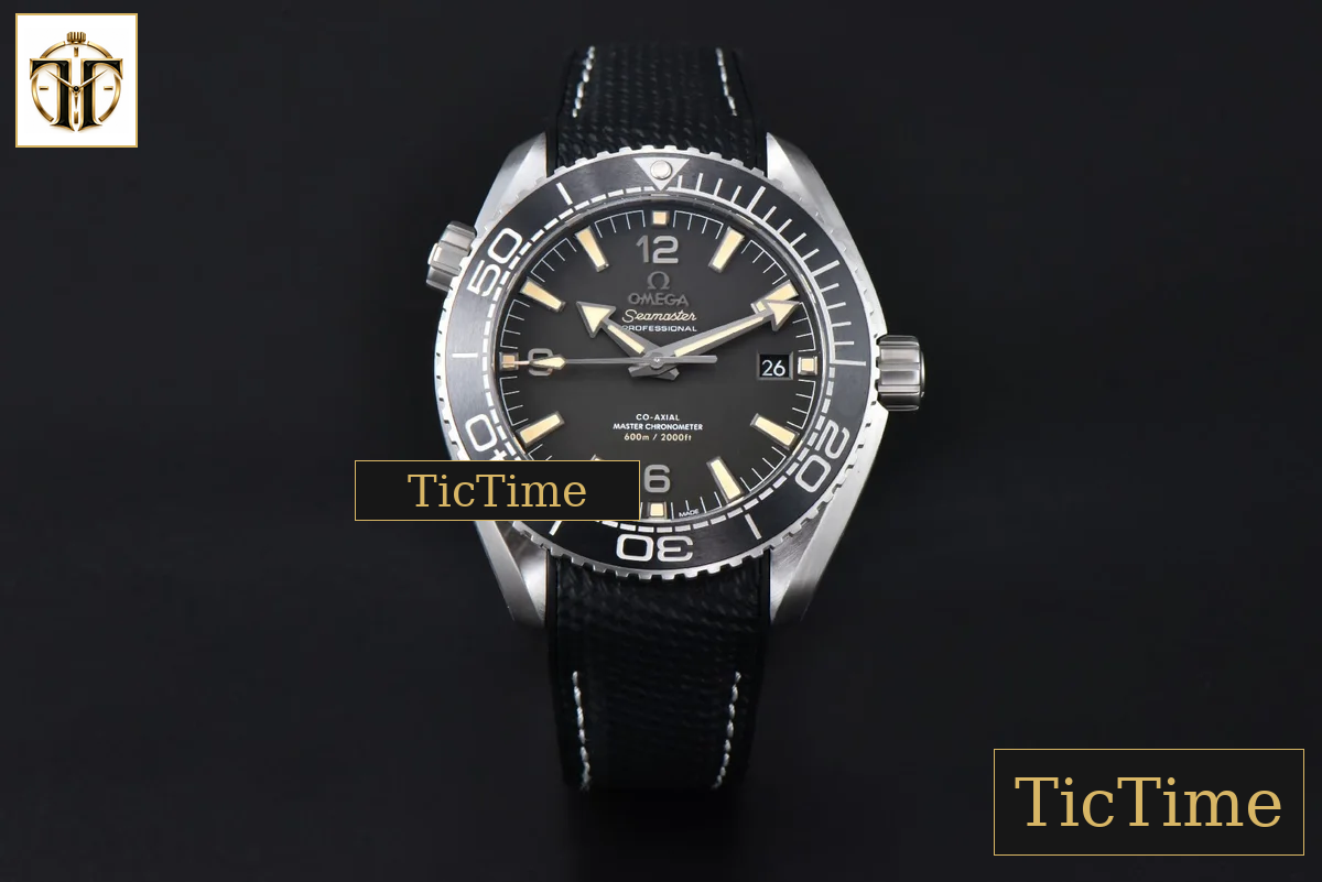 Planet Ocean 43.5mm VSF Black Black Dial Rubber Strap A8900 — foto 2