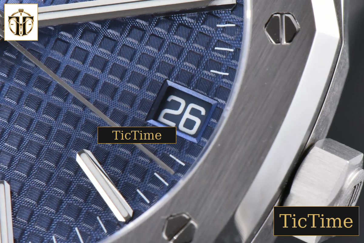 Royal Oak 15400 41mm ORF Blue Textured Dial SS Bracelet A3120 — foto 9