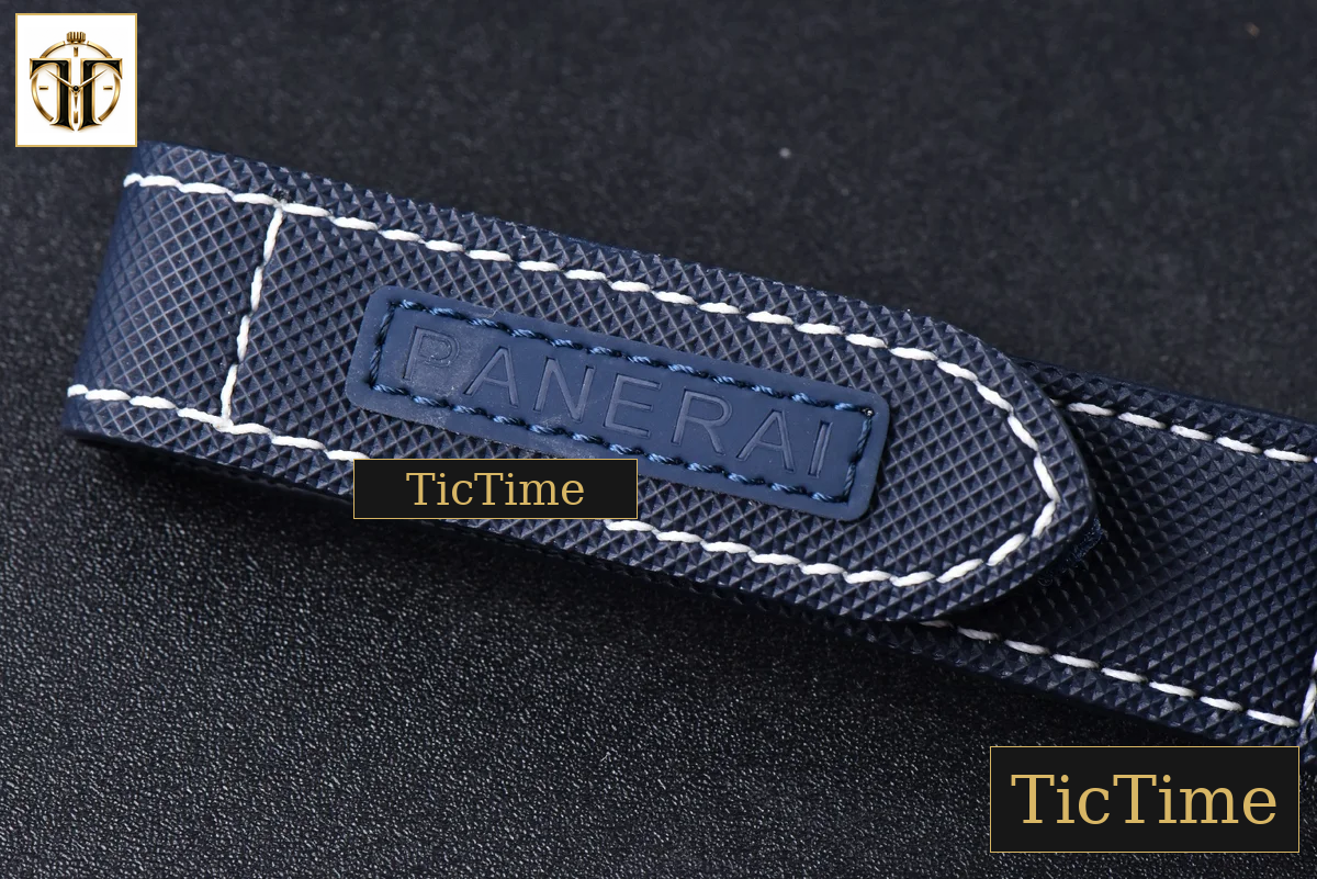 PAM1117 44mm VSF Titanium Blue Dial Blue Rubber Strap P9010 — foto 14