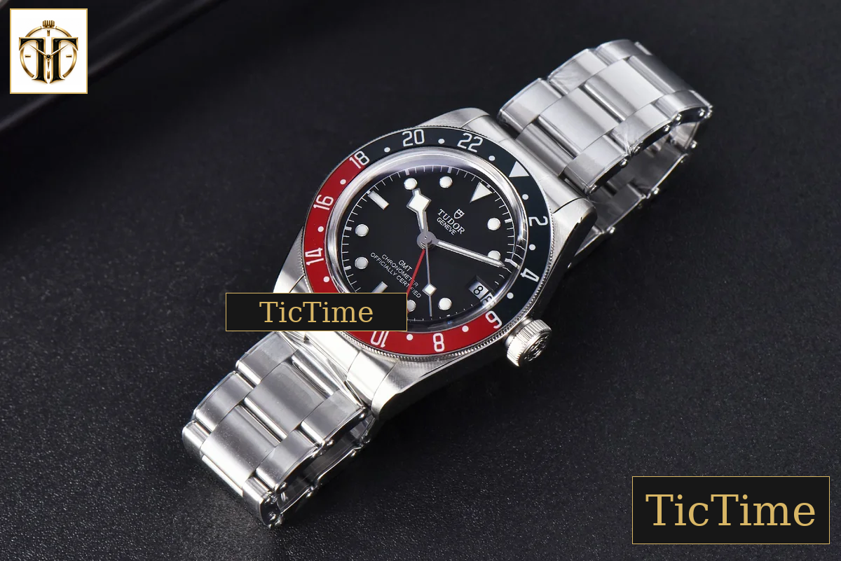 Black Bay GMT Pepsi 41mm ZF Blue/Red Black Dial SS Bracelet A2836 — foto 14