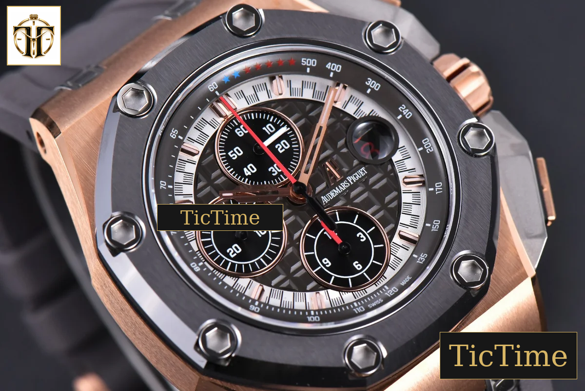 Royal Oak Offshore 44mm JF RG Ceramic Gray Michael Schumacher A3126 — foto 9