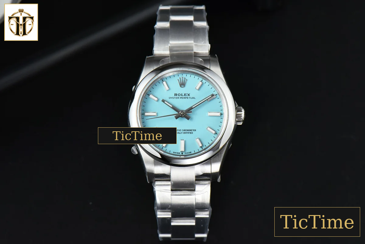Oyster Perpetual 277200 31mm EWF Tiffany Dial SS Bracelet A3230 — foto 3