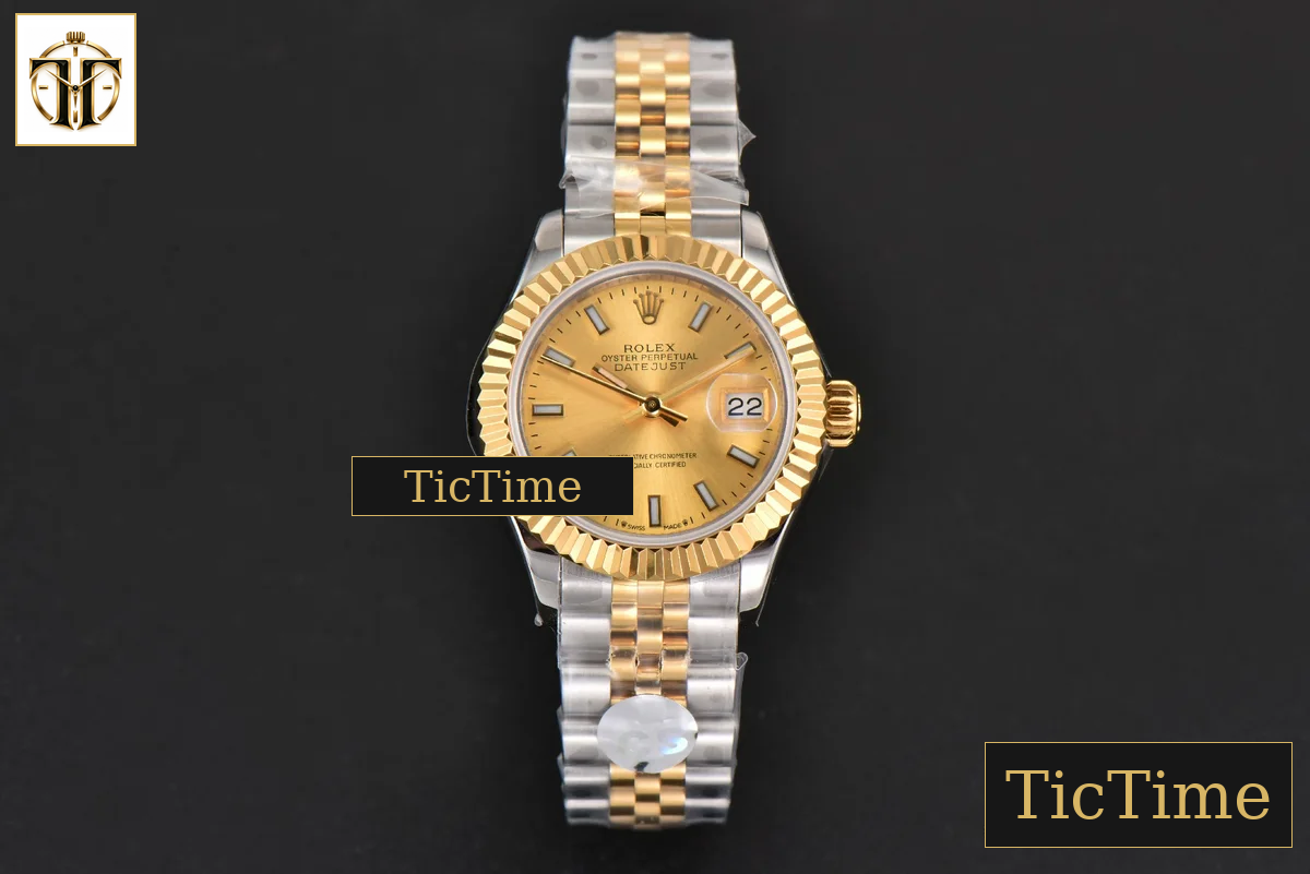 DateJust Ladies 28mm WF YG/SS YG Dial Jubilee Bracelet A2236 — foto 3