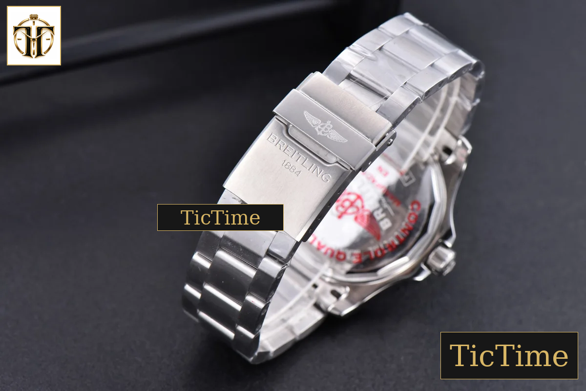 Superocean 44mm TF White Ceramic Black Dial Numerical Marker SS Bracelet A2824 — foto 23