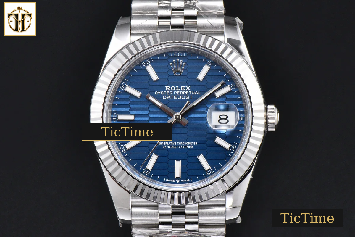 DateJust 126334 41mm VF Blue Motif Dial Jubilee Bracelet DD3235 — foto 2
