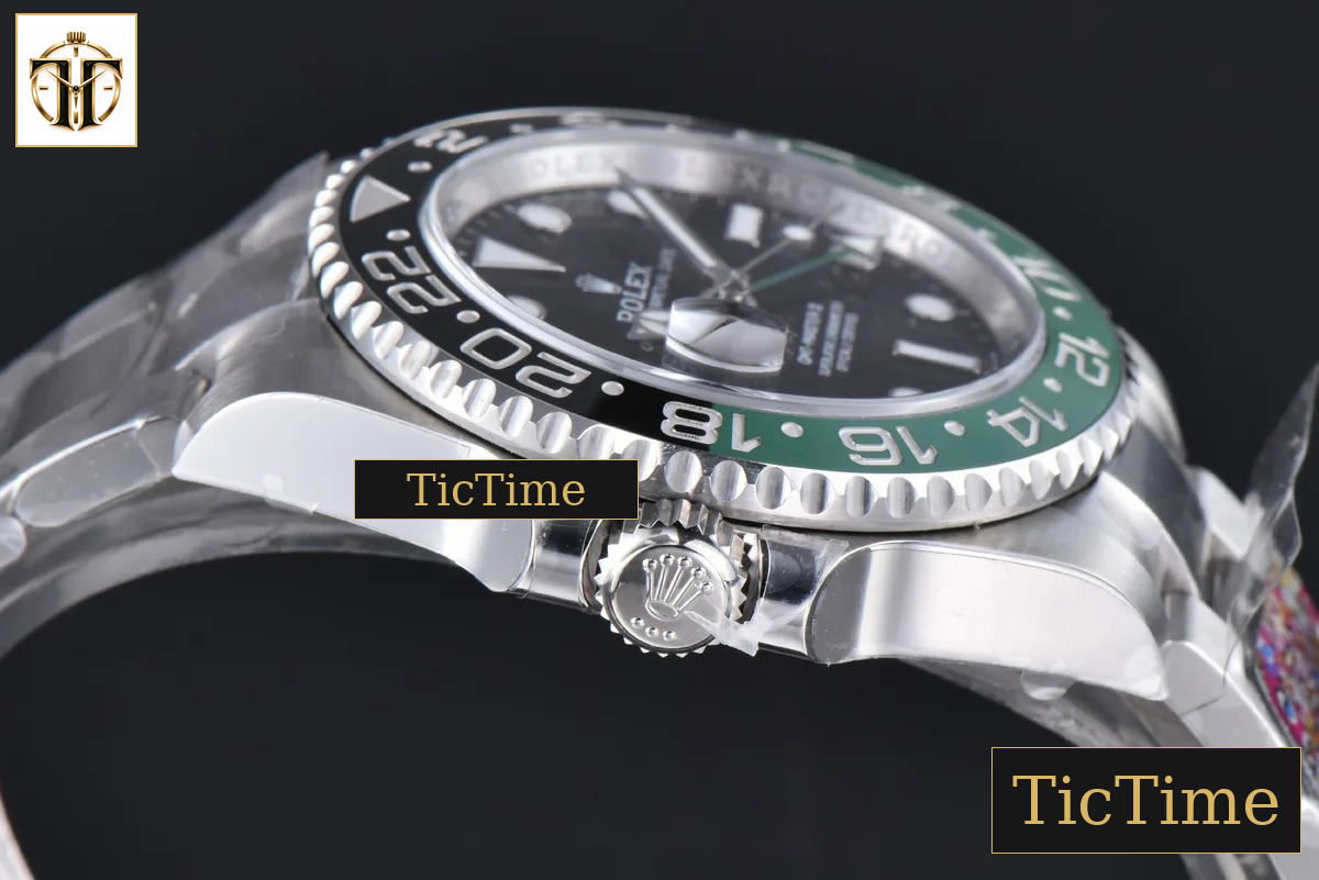 GMT Master II VTNR V3 Sprite 126720 Clean Factory Black/Green Bezel Oyster Bracelet CHS DD3285 — foto 15
