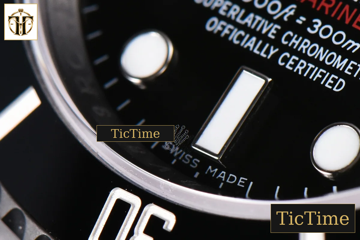Blaken Submariner LN 116610 IPKF Red Hand Red Text PVD Bracelet A2836 — foto 24