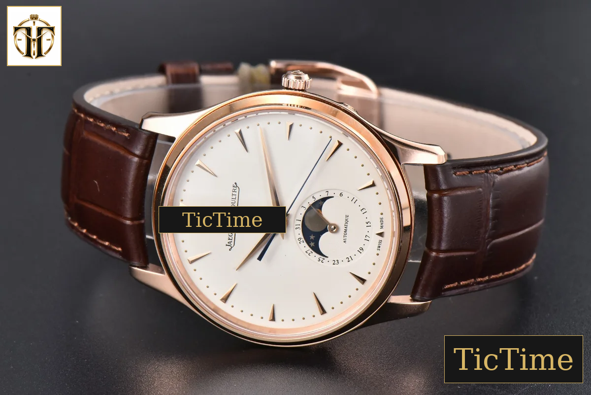 Master Ultra Thin Moonphase 1362520 39mm ZF RG White Dial Brown Leather Strap V3 A925 — foto 13