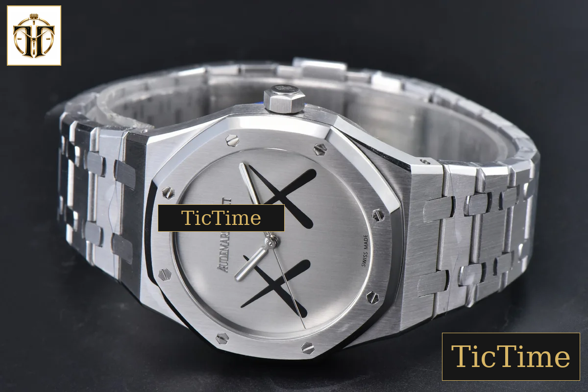 Royal Oak XX KAWS 15500 41mm APSF White Dial SS Bracelet A4302 — foto 11