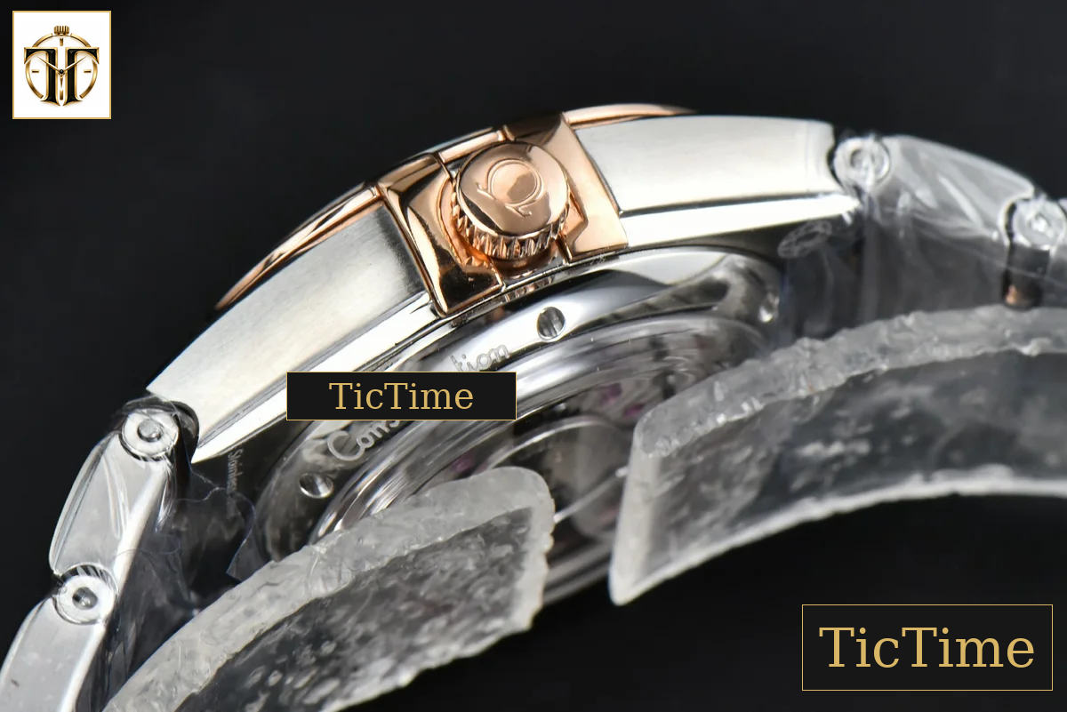 Constellation 29mm TWSF RG Diamond Blue Dial RG/SS Bracelet A8700 — foto 13