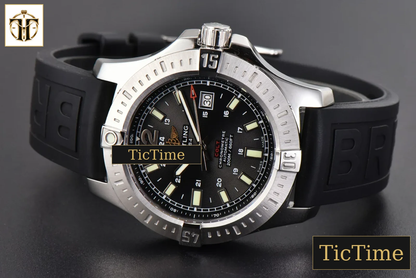 Avenger Automatic 43mm TF Black Dial Black Nylon Strap A2824 — foto 12