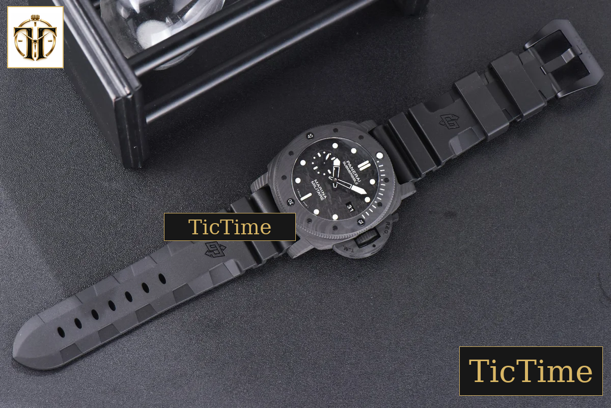 Carbotech Submersible PAM979 47mm VSF Black Dial Rubber Strap Asia XXXIV — foto 19