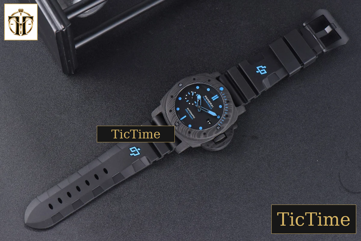 Carbotech PAM1616 47mm VSF Blue Logo Black Rubber Strap V3 P.9000 — foto 27