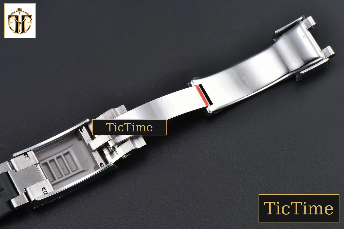 Daytona 126519 40mm BPF SS Black Dial Sliver Subdial Black Oysterflex Strap SH4131 — foto 36