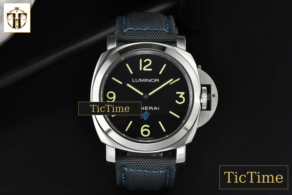 PAM774 44mm HWF Black Dial Black Leather Strap A6497 — foto 3