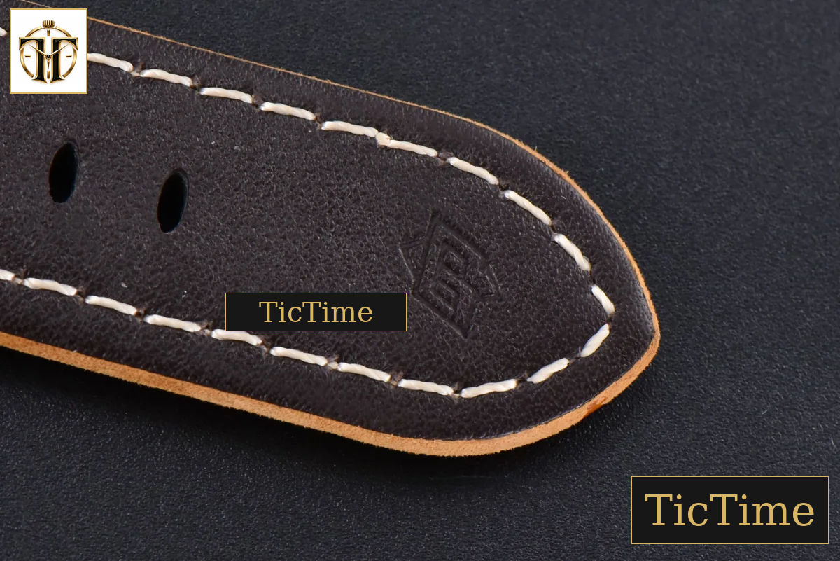 PAM1351 44mm TTF Brown Dial Brown Leather Strap P9001 — foto 28