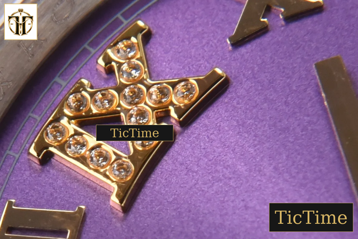 DateJust 904L 36mm GMF YG/SS Fluted Bezel Purple Dial Roma Marker Jubilee Bracelet VR3285 — foto 6