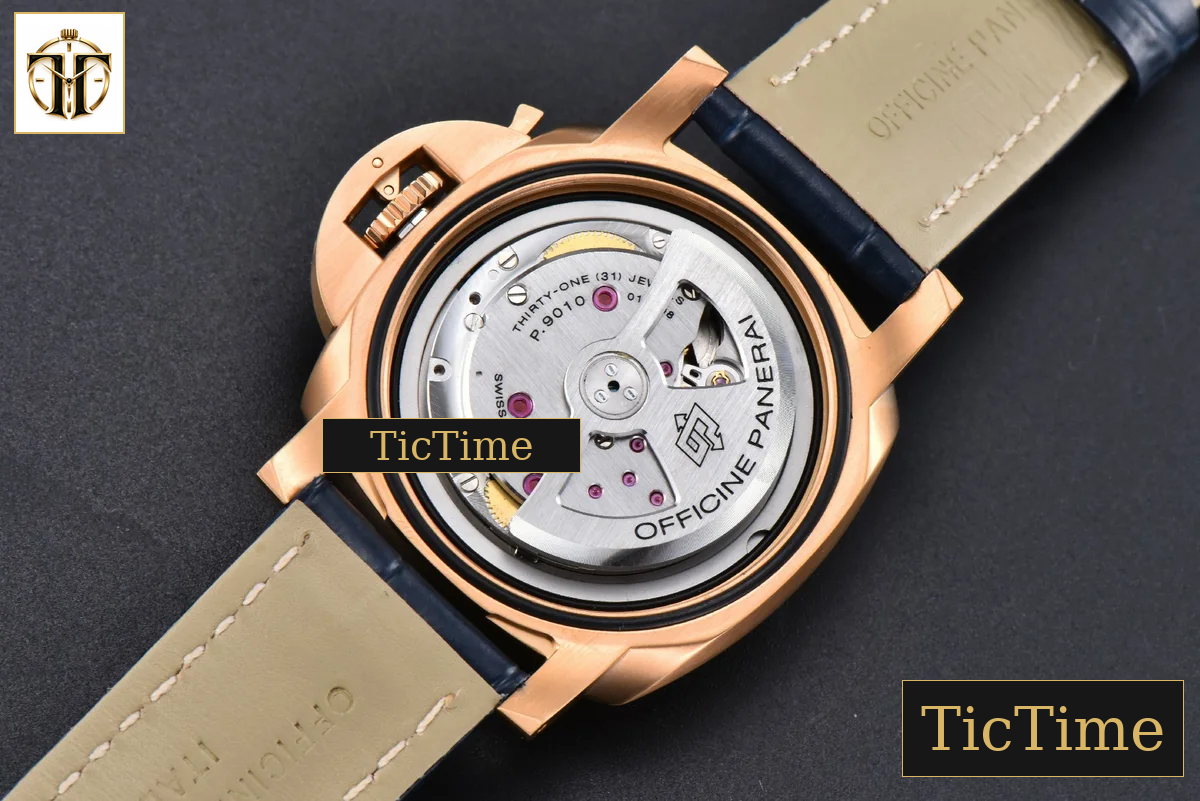 PAM1112 44mm TTF RG 44 Blue Dial Blue Leather Strap P9010 — foto 21
