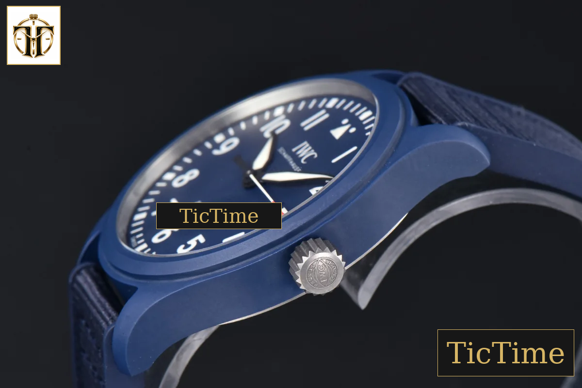 Laureus IW328101 41mm V7F Blue Ceramic Blue Dial Nylon/Rubber Strap — foto 11