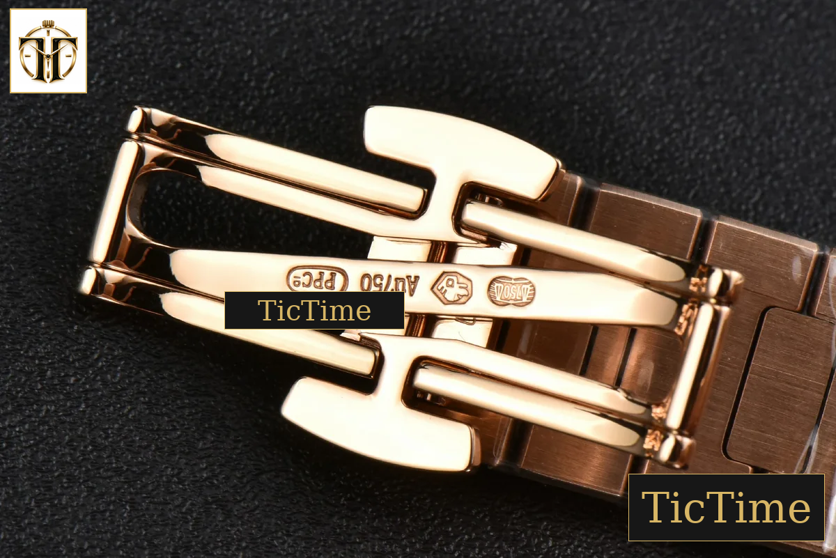Nautilus Ladies 7118 35mm 3KF RG Diamond RG Dial RG Bracelet 324CS — foto 31