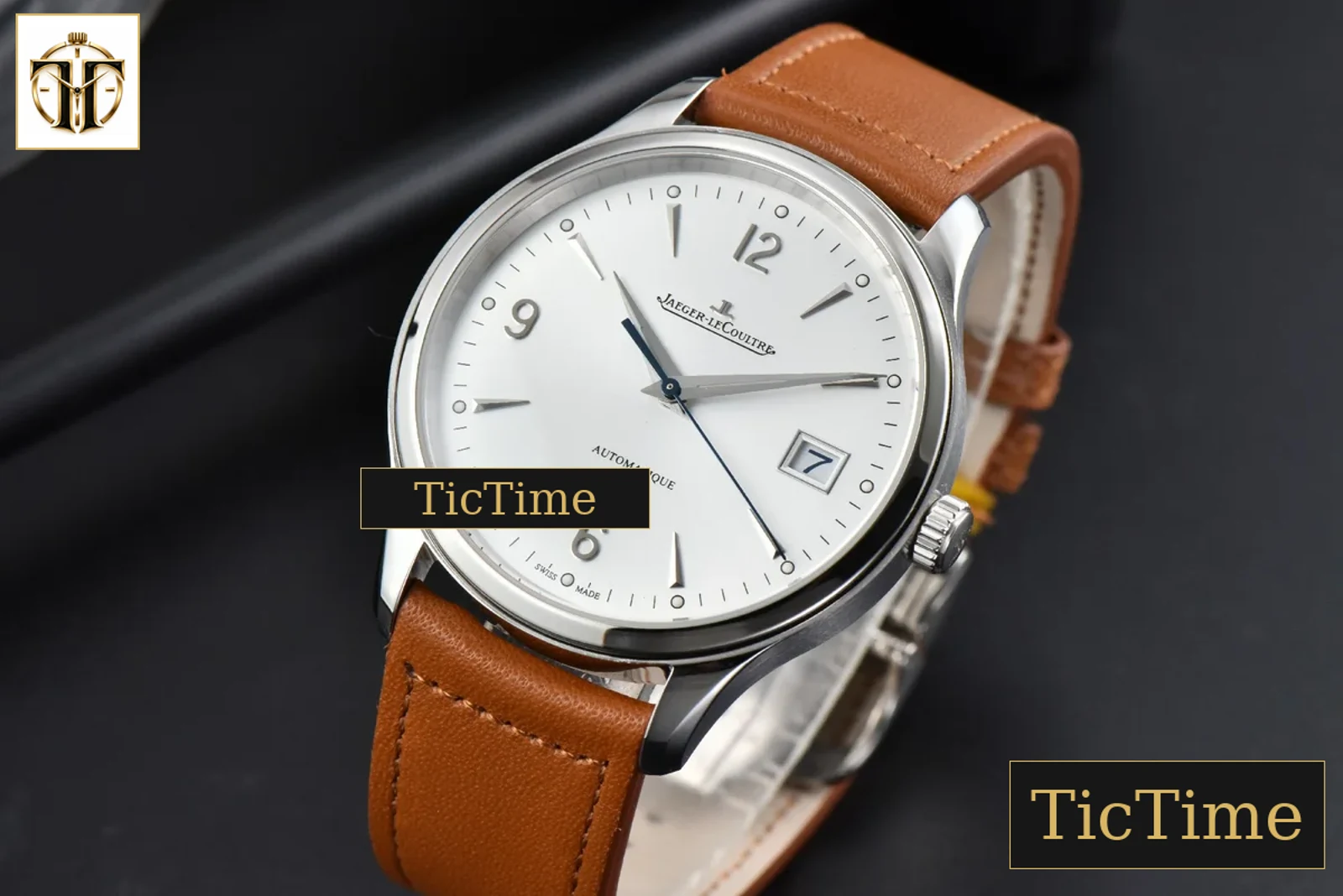 Master Control Q4018420 40mm ZF White Dial Brown Leather Strap A899 — foto 4