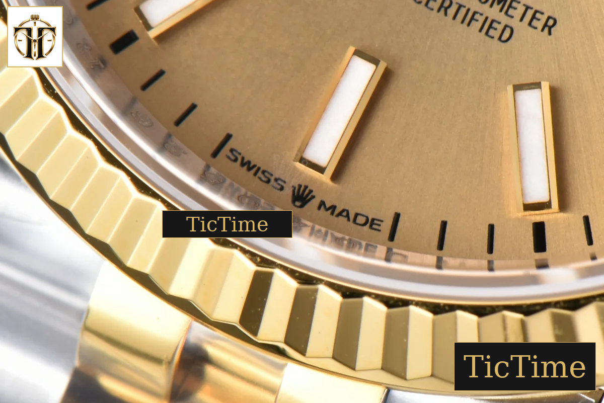 DateJust 126233 36mm VSF SS/YG 904L Steel YG Dial Jubilee Bracelet VS3235 — foto 7