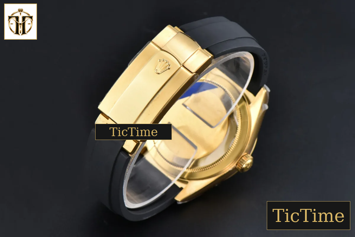 Sky-Dweller 336238 42mm ZF YG Case Black Dial Rubber Oysterflex Strap (Tungsten) A23J — foto 39