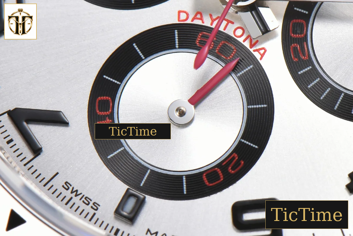 Daytona 116509 APSF SS White Dial Digital Marker SS Bracelet SH4130 — foto 9