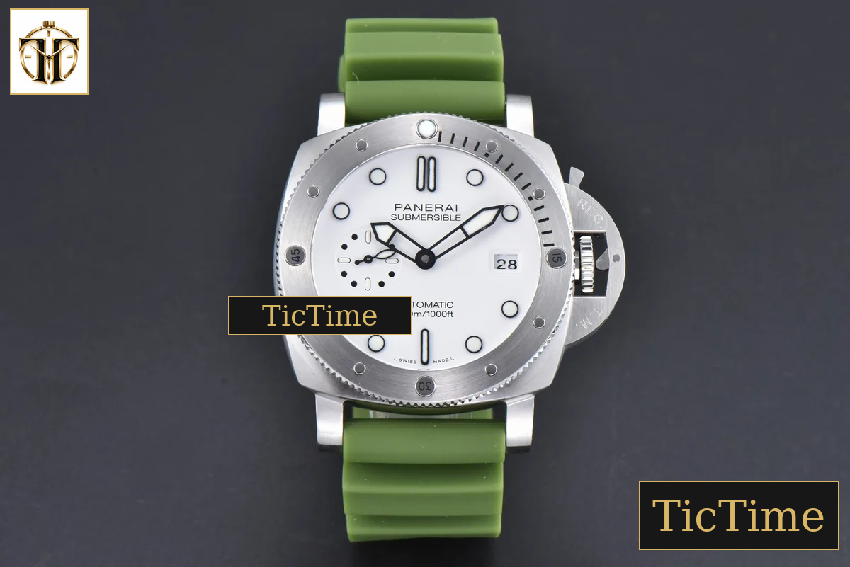 PAM1226 44mm TTF White Dial Rubber Strap P9010 — foto 3