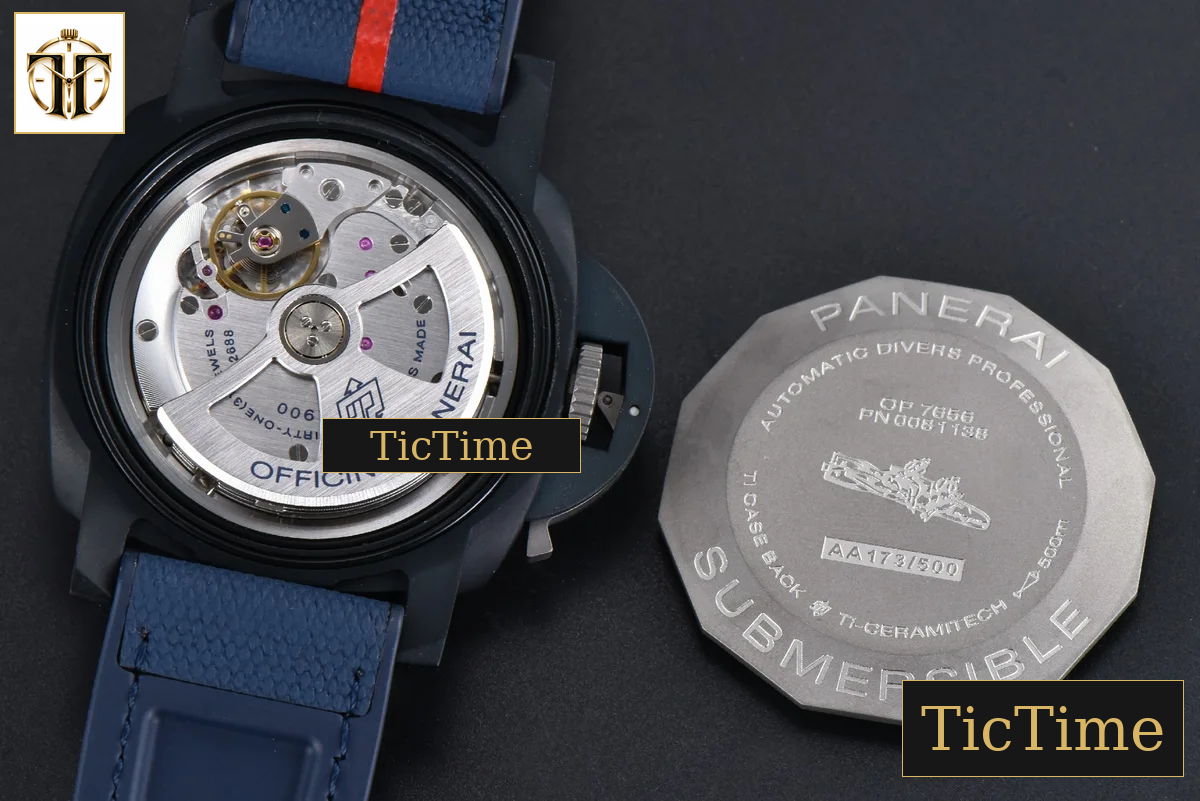 Submersible Luna Rossa PAM1543 44mm VSF White Dial Gummy Strap P900 — foto 20