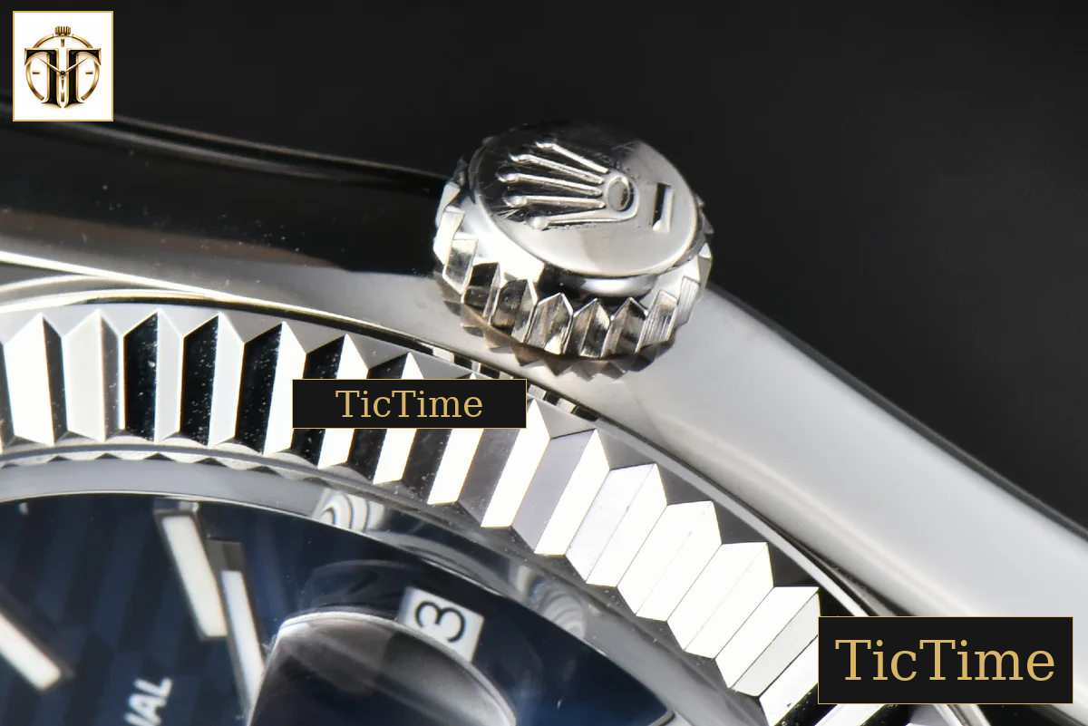 DateJust 36mm BPF Blue Motif Dial Oyster Bracelet A2824 — foto 16