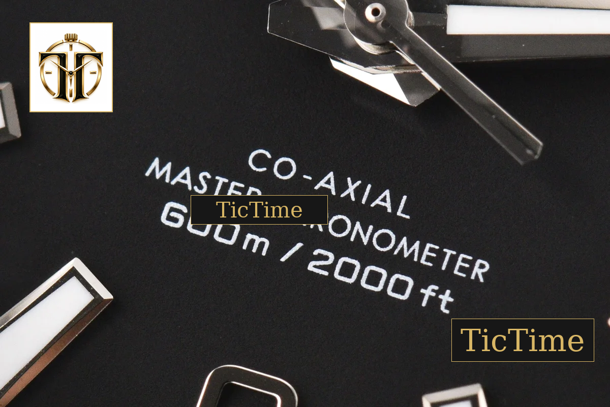 Seamaster Planet Ocean 42mm VS+ Factory Black Dial Black Bezel Steel Strap — foto 30