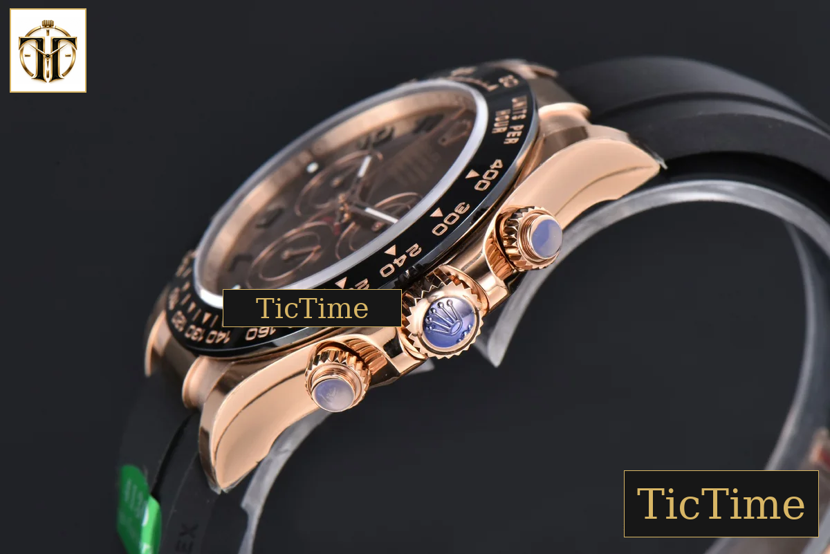 Daytona 116515 APSF RG Brown Dial Ceramic Bezel Digital Marker Oysterflex Strap Tungsten Version SH4130 — foto 14