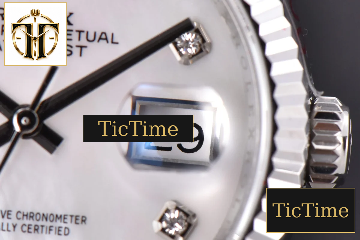 DateJust 36mm GMF SS MOP Dial Diamond Marker Jubilee Bracelet VR3235 — foto 10